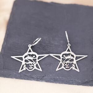 David Bowie Ziggy Stardust earrings